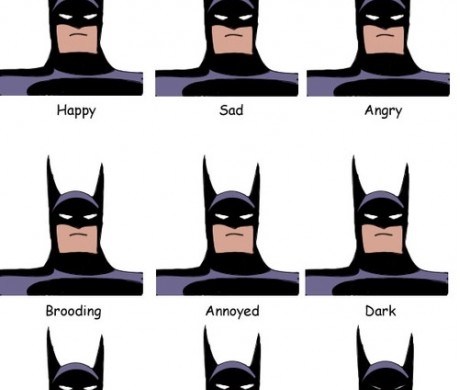 the many moods of batman
