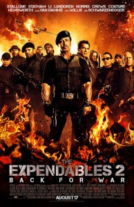 THE EXPENDABLES 2 movie poster.