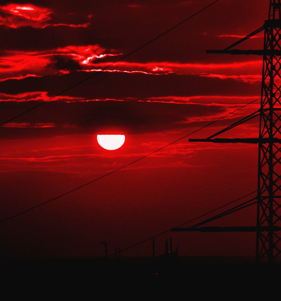 Sunset in Germany. Photo by Guy Bergstrom.