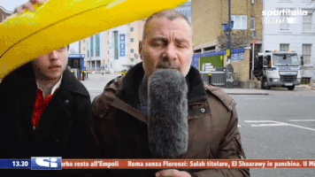 reporter vs banana man